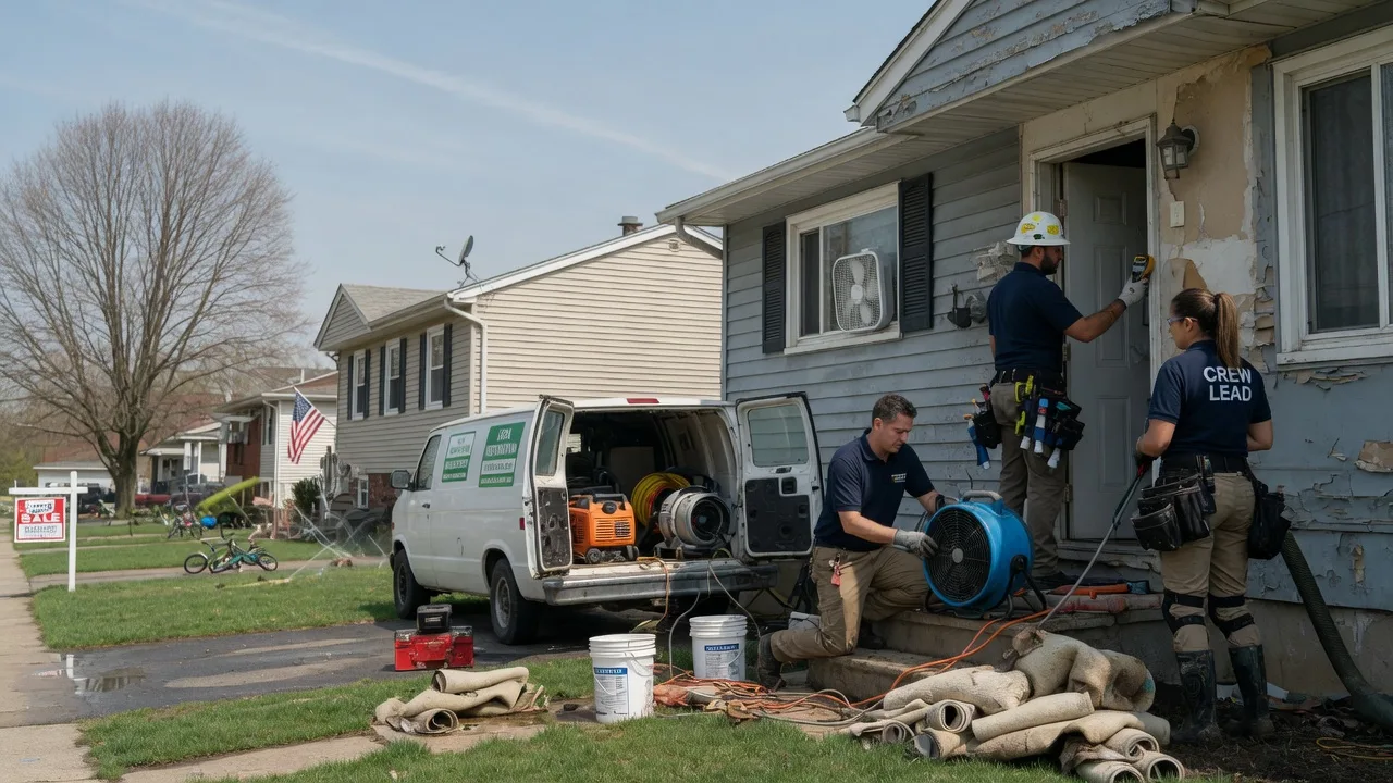 Flood Cleanup in Cedarburg, WI near me