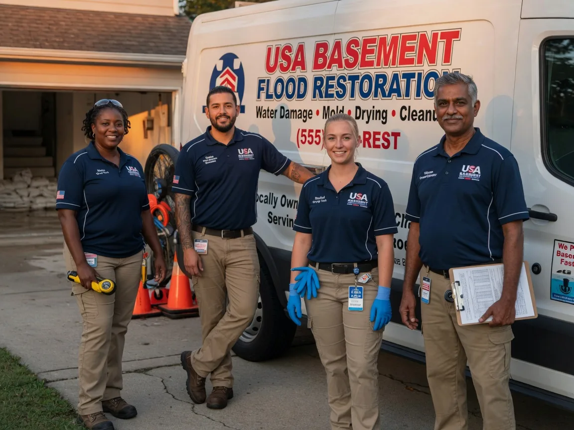 Basement Flood Cleanup company in Cedarburg, WI